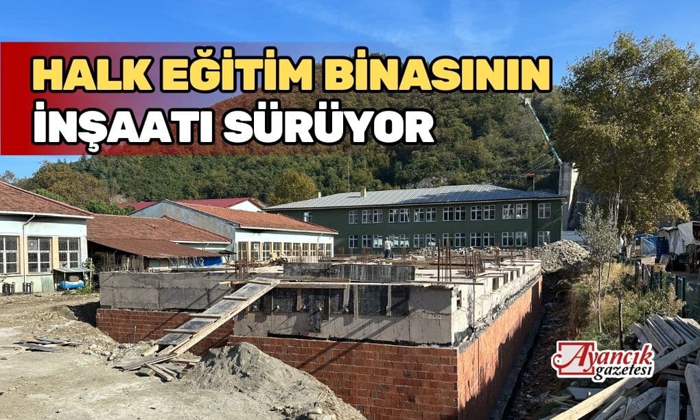 Halk Eğitim Merkezinin İnşaatı Başladı