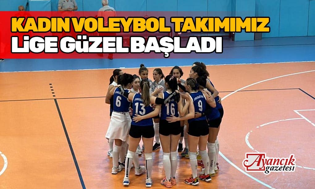 Ayancık Belediyespor Kadın Voleybol Takımı Güzel Başladı