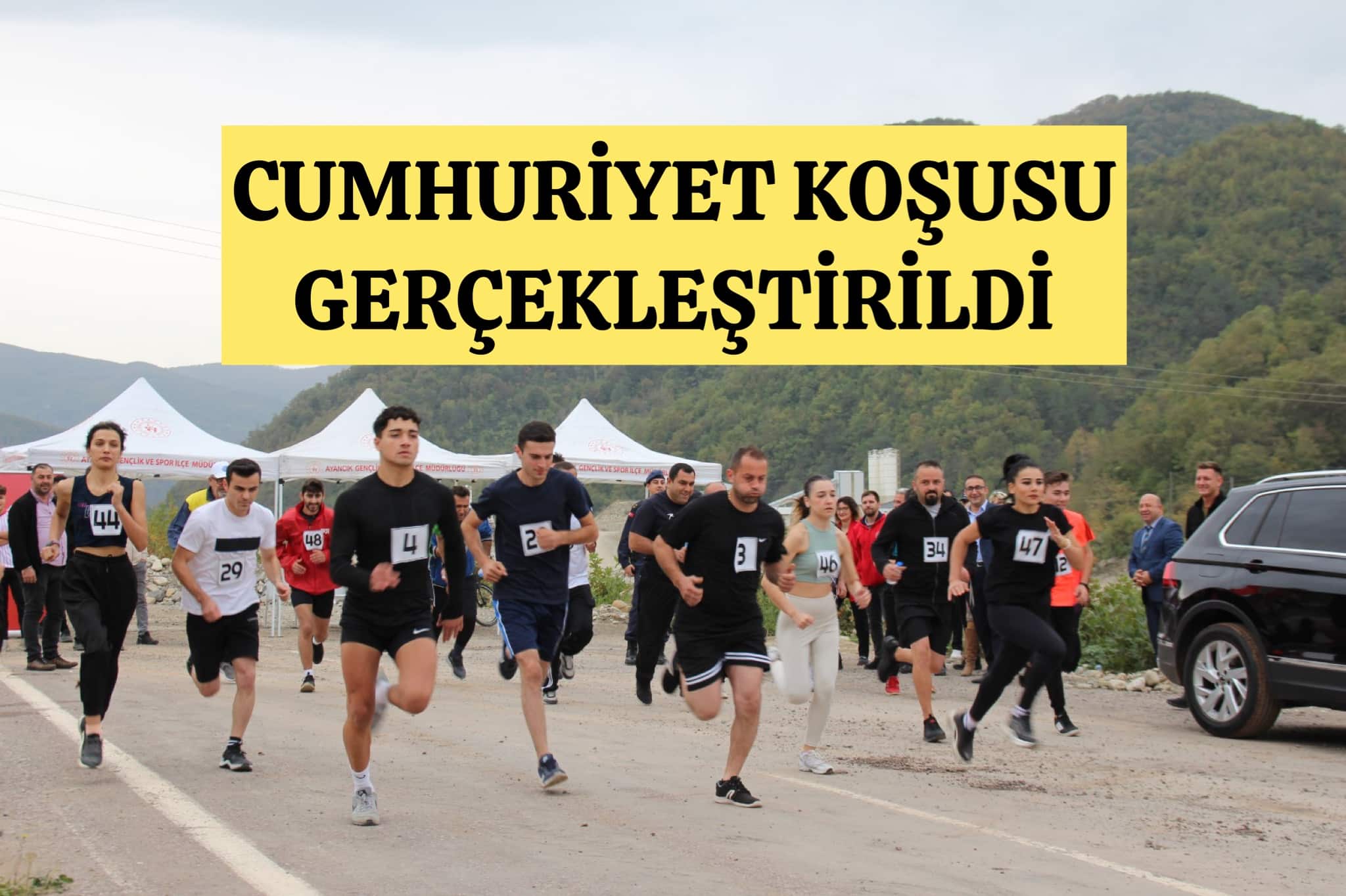 Ayancık’ta Cumhuriyet Koşusu Yarışı Gerçekleştirildi