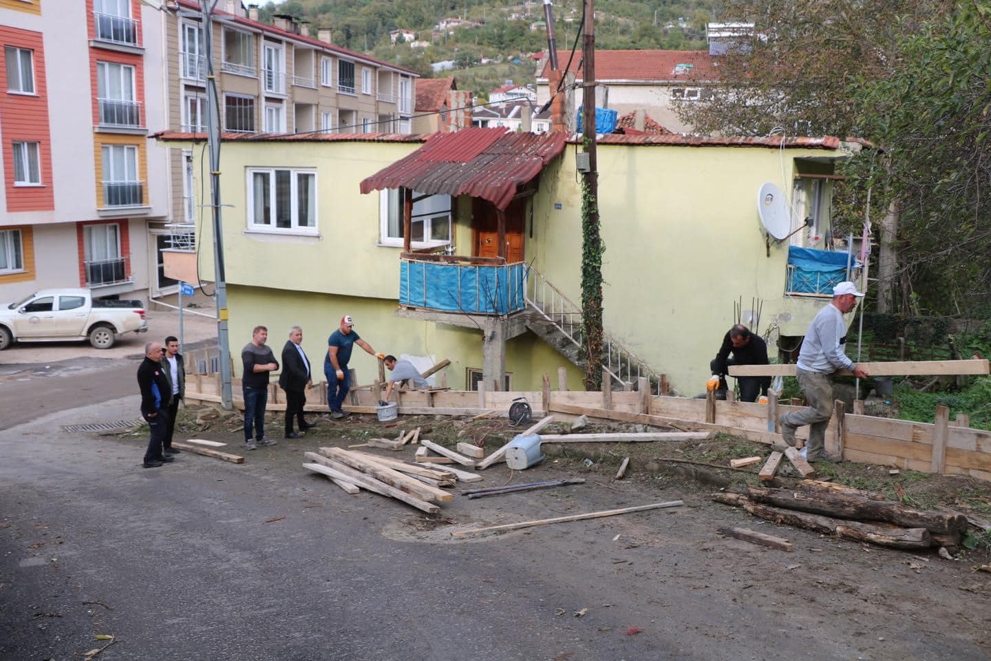 Başkan Kaya Ayancık Genelinde Çalışmaları İnceledi