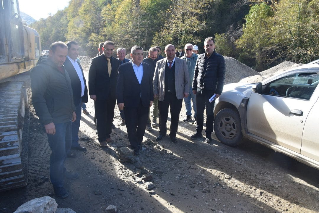 Sinop Valisi Ayancık'ta Çalışmaları İnceledi