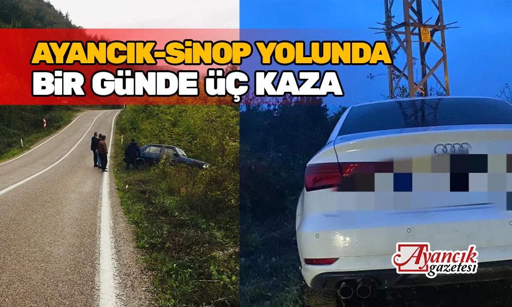 Aynı yolda üçüncü trafik kazası