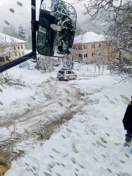 112 Ekipleri Kar Kış Demeden “CAN” Kurtarmaya Devam Ediyor