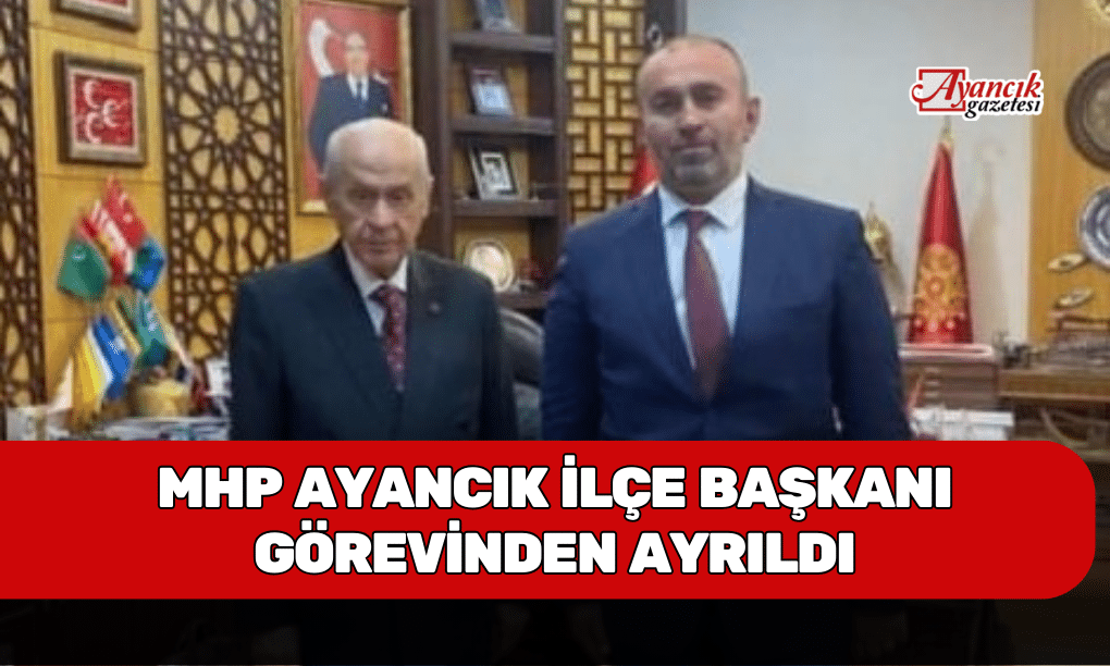 MHP Ayancık Belediye Başkan Adayı Murat Akın Oldu