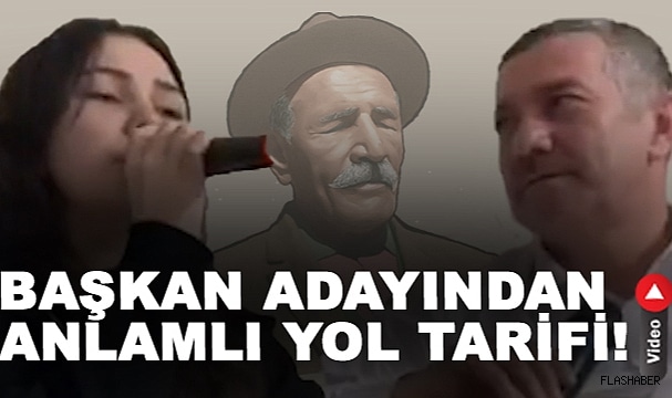 BAŞKAN ADAYI ÜÇÜNCÜOĞLU KIZI İLE DÜET YAPTI!