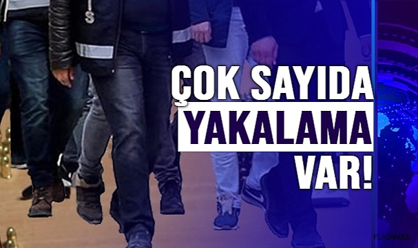 BİRÇOK MADDE ELE GEÇİRİLDİ!