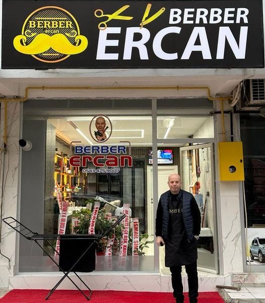 Boyabat’ta Erkek Kuaförü(Berber) Salonu Ercan Hizmete Açıldı…