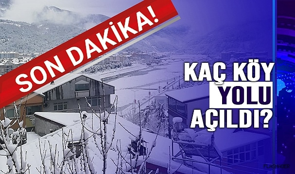 EKİPLER ÇALIŞMALARINI SÜRDÜRÜYOR!