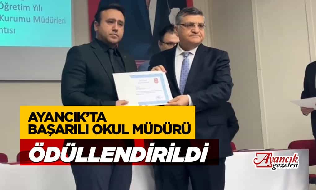 Başarılı Okul Müdürleri Ödüllendirildi