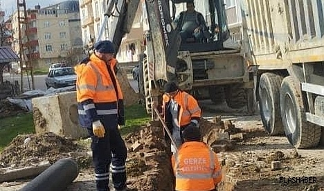 GERZE’DE ALT YAPI ÇALIŞMALARI!