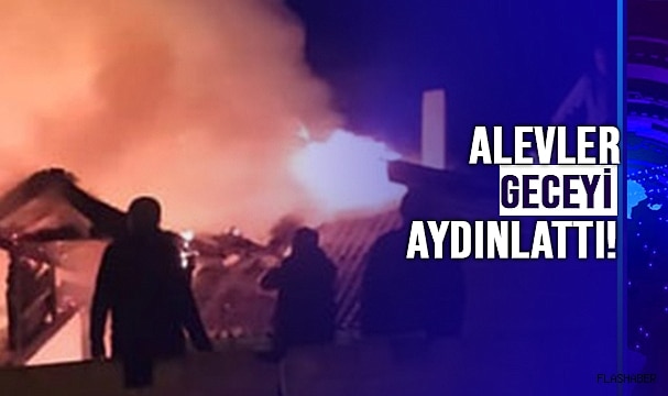 GERZE’DE KORKUTAN YANGIN!