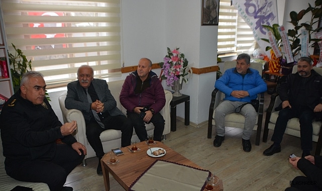 İL EMNİYET MÜDÜRÜ ÇETİNER’DEN SİNOP BASININA ZİYARET!