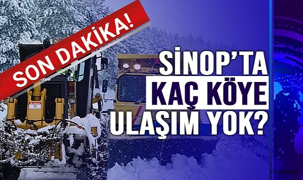 İL – İLÇE KAPALI KÖY YOLU BİLGİLERİ!