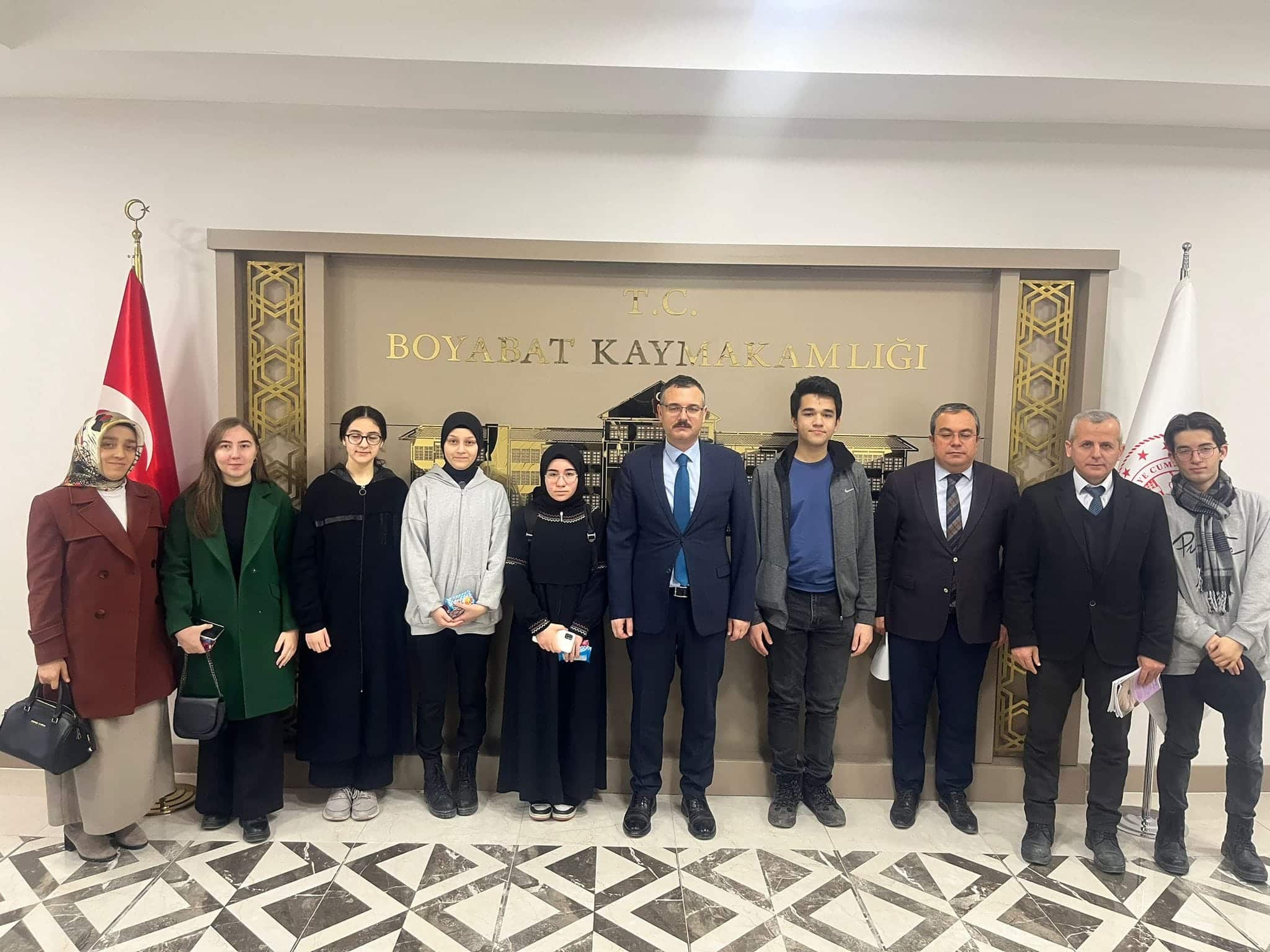 İşte Boyabat’tın Genç Yazarları!…