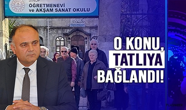MİLLİ EĞİTİM MÜDÜRÜ CEBECİ, O İSTEĞİ GERİ ÇEVİRMEDİ!