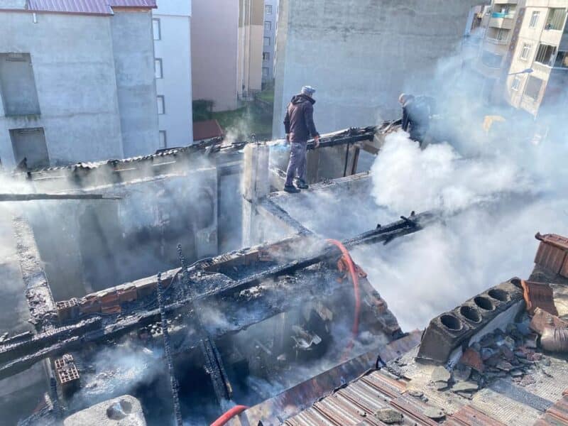 Türkeli’nde Korkutan Yangın…