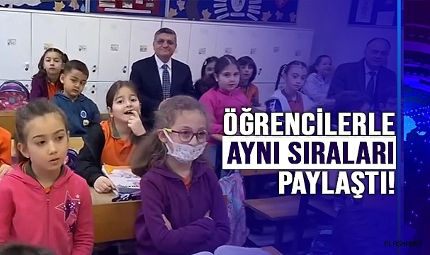 VALİ ÖZARSLAN, ÖĞRENCİLERLE BERABER DİNLEDİ!