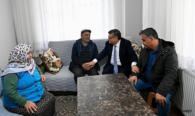 VALİ ÖZARSLAN’DAN ŞEHİT AİLESİNE ZİYARET