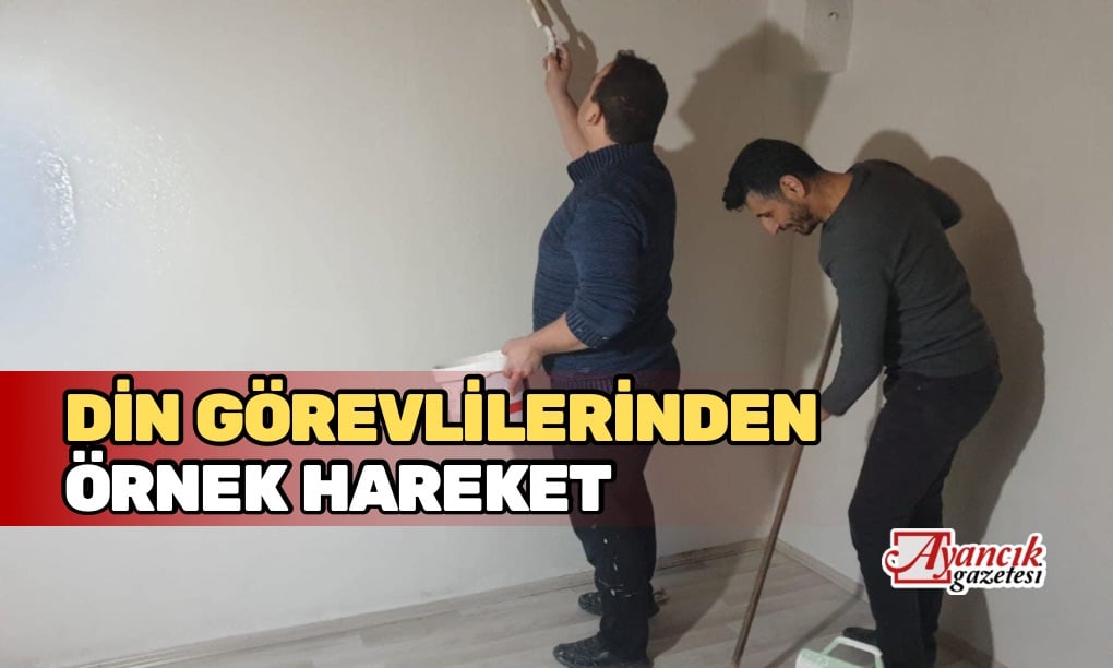 Din Görevlilerinden Örnek Hareket