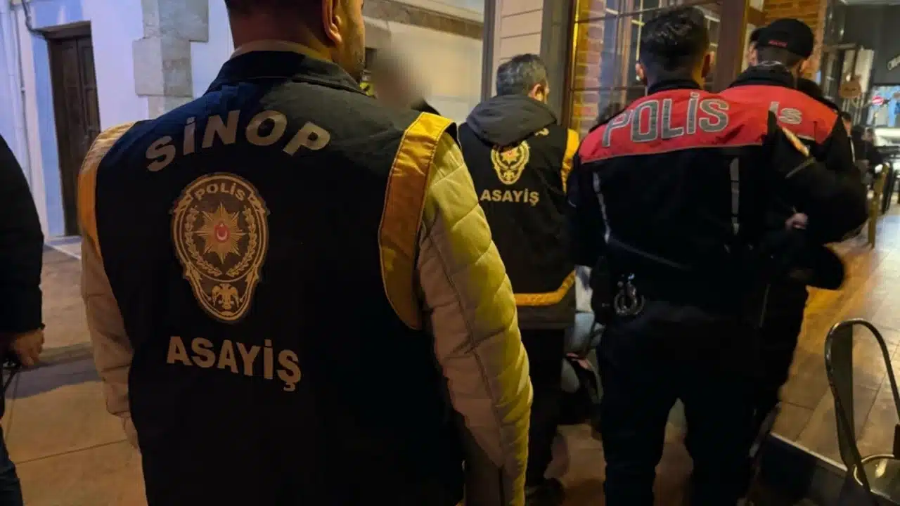 Sinop’ta aranan 12 kişi yakalandı