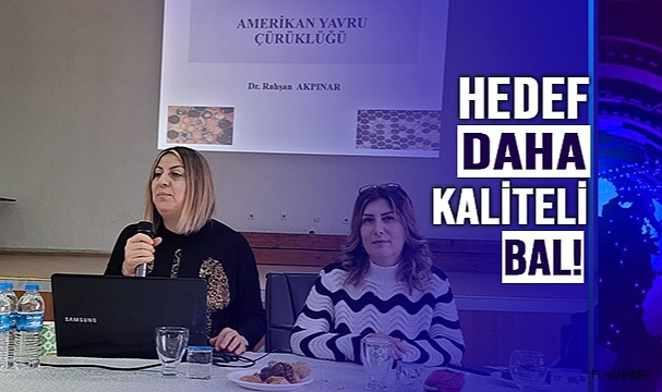 BAL ÜRETİCİLERİ BİLGİLENDİRİLDİ