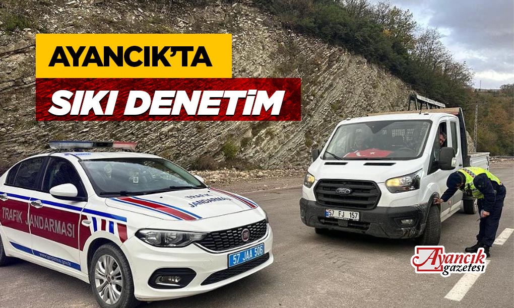 Ayancık’ta Trafik Denetimi