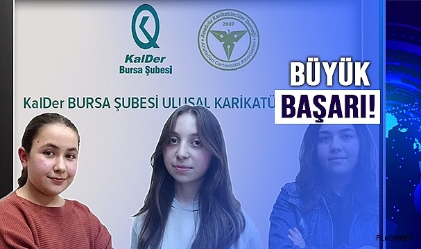 GENÇ KARİKATÜRİSTLERDEN ÜÇ ÖDÜL BİRDEN!