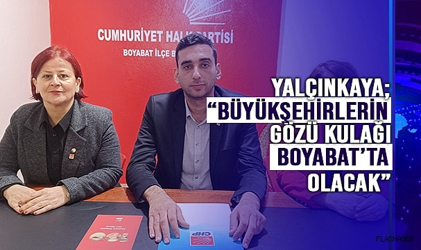 İL BAŞKANI YALÇINKAYA;”TEK İTTİFAKIMIZ İLÇESİNİ DÜŞÜNEN, GELECEK KAYGISI TAŞIYAN BOYABATLILARIN OLUŞTURDUĞU BOYABAT İTTİFAKIDIR”