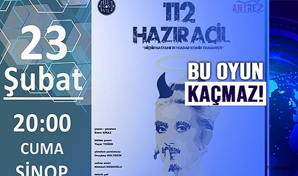 SAHNEYE ÇIKIYOR!
