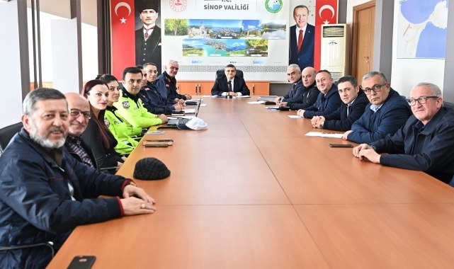 Şehirlerarası Otobüslerde Yolcuların Emniyet Kemeri Kullanımı toplantısı yapıldı