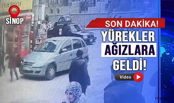 SİNOP’TA GÖRÜNMEZ KAZA!