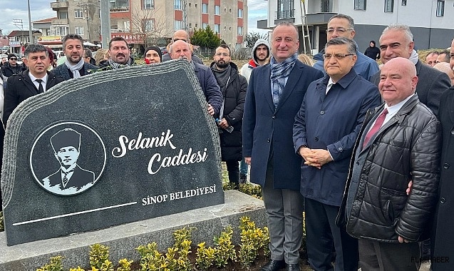 Sinop’ta Selanik Caddesi Açıldı.