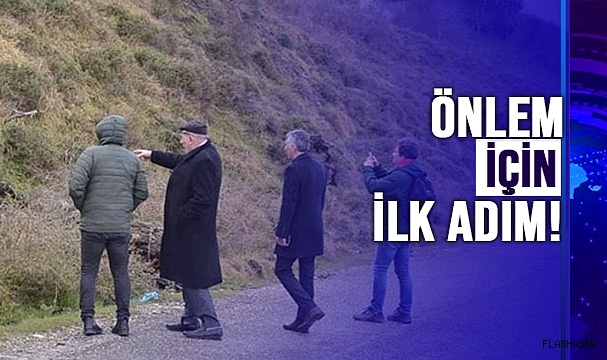 SİNOP’TA YAŞANAN HEYELAN SONRASI EKİPLER HAREKETE GEÇTİ!