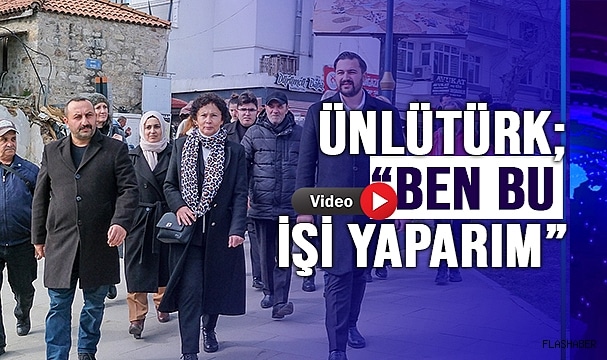ÜNLÜTÜRK; “VATANDAŞLARIN KENTLE İLGİLİ BEKLENTİLERİ VAR”
