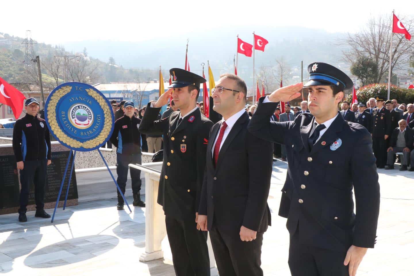 18 Mart Şehitleri Törenle Anıldı