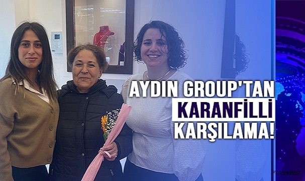 8 MART SÜRPRİZİ İLE KARŞILAMA