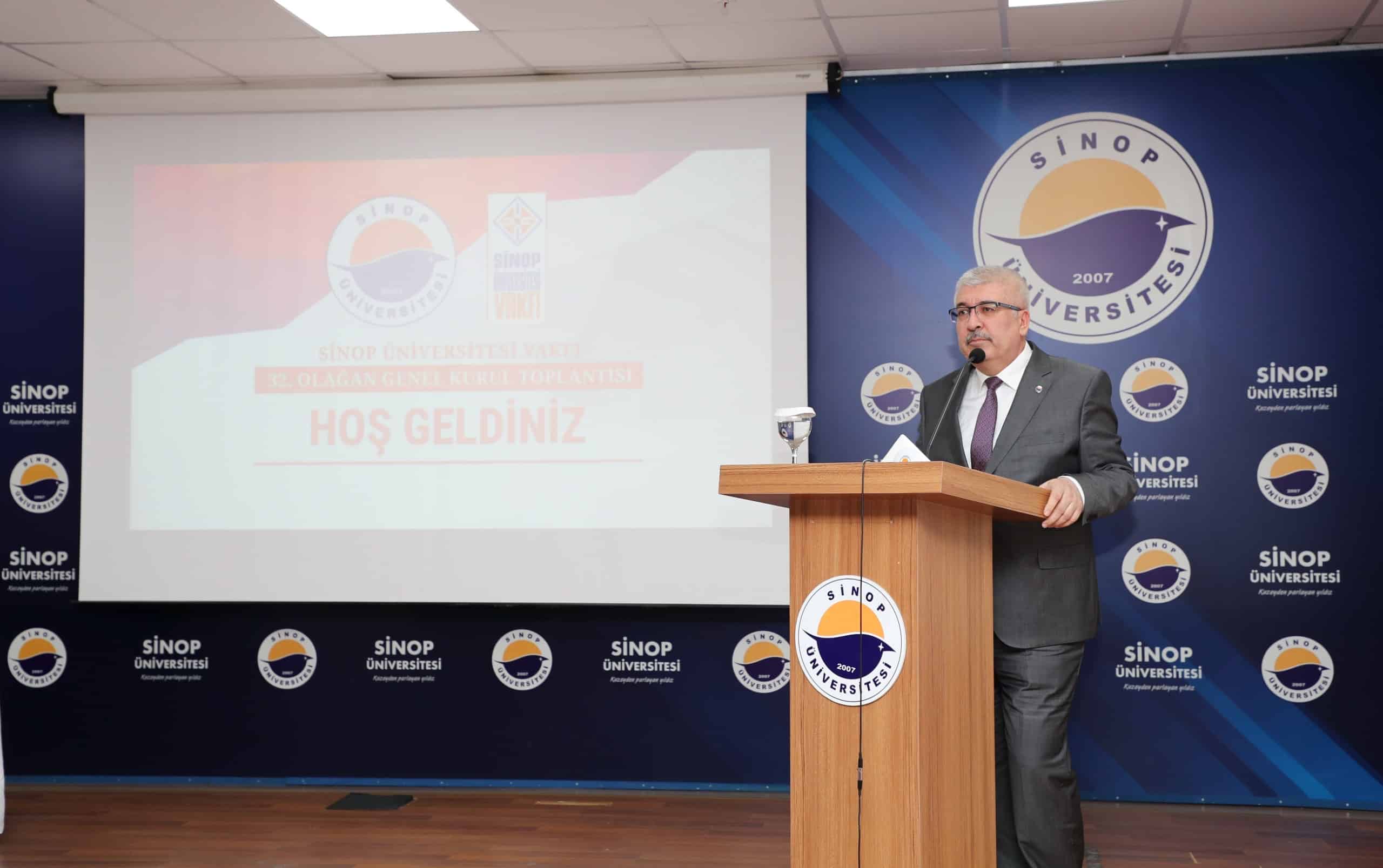 Sinop Üniversitesi Vakfı 32. Olağan Genel Kurulu Yapıldı