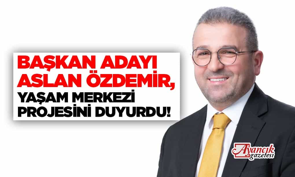 Aslan Özdemir, kapalı pazaryeri ve otopark projesini paylaştı