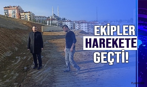 BOYABAT HASTANESİ İSTİNAT DUVARINDA ÇALIŞMA BAŞLATILDI!