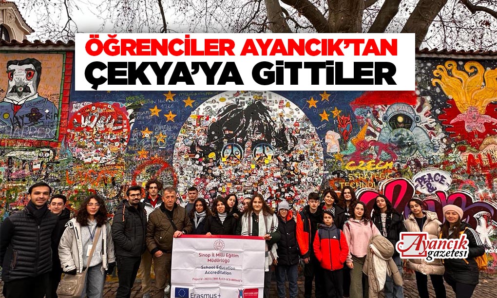 AYANCIK’TAN ÇEKYA’YA GİTTİLER