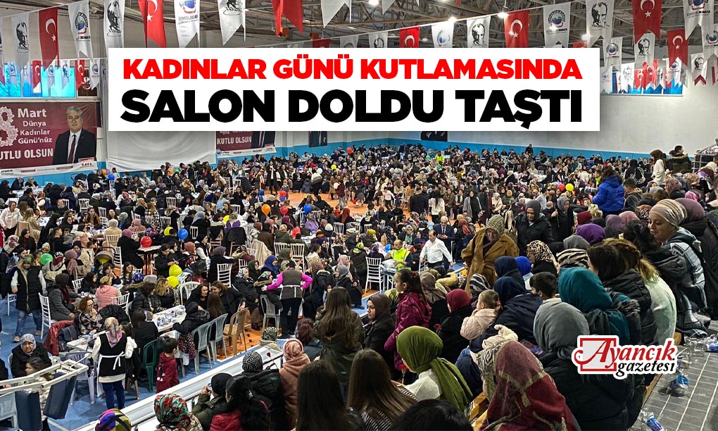 SALON DOLDU TAŞTI!