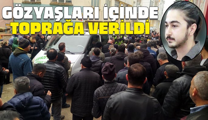 KAZADA HAYATINI KAYBEDEN GENÇ TOPRAĞA VERİLDİ!