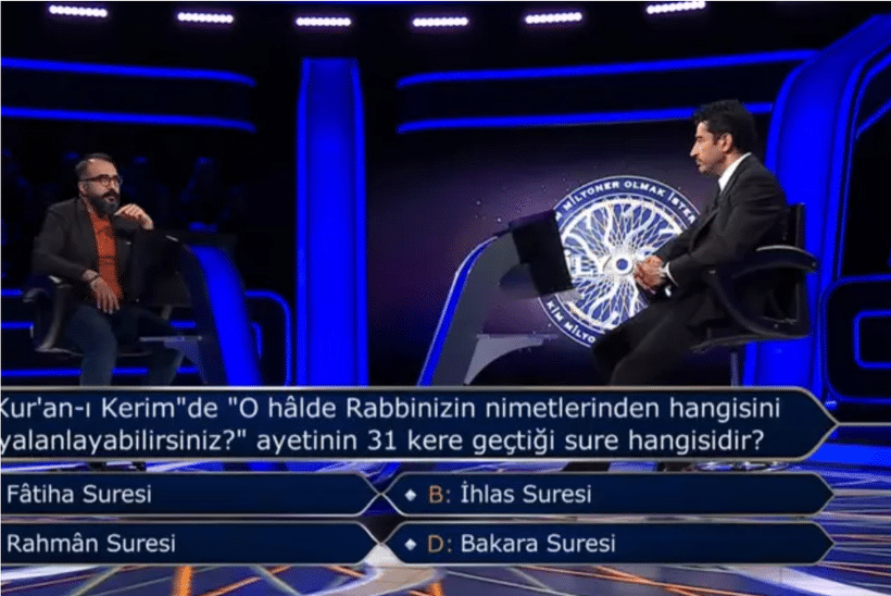 Kenan İmirzalıoğlu yarışmacının yanlış cevapladığı 'Ayet' sorusunu uzun uzun yanıtladı - Resim : 3