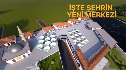 Aslan Özdemir, kapalı pazaryeri ve otopark projesini paylaştı