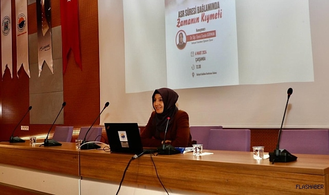SİNOP ÜNİVERSİTESİ’NDE ZAMAN KONULU KONFERANS!