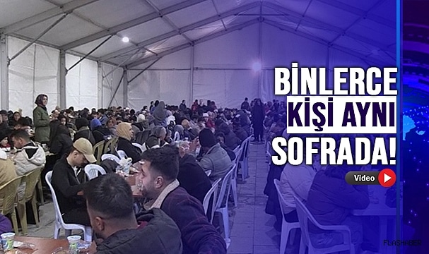 SİNOP’TA İLK İFTAR COŞKUSU!