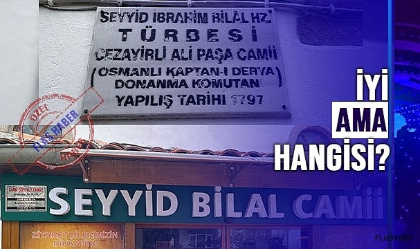 TARİHİ TÜRBEDE İSİM KARMAŞASI!
