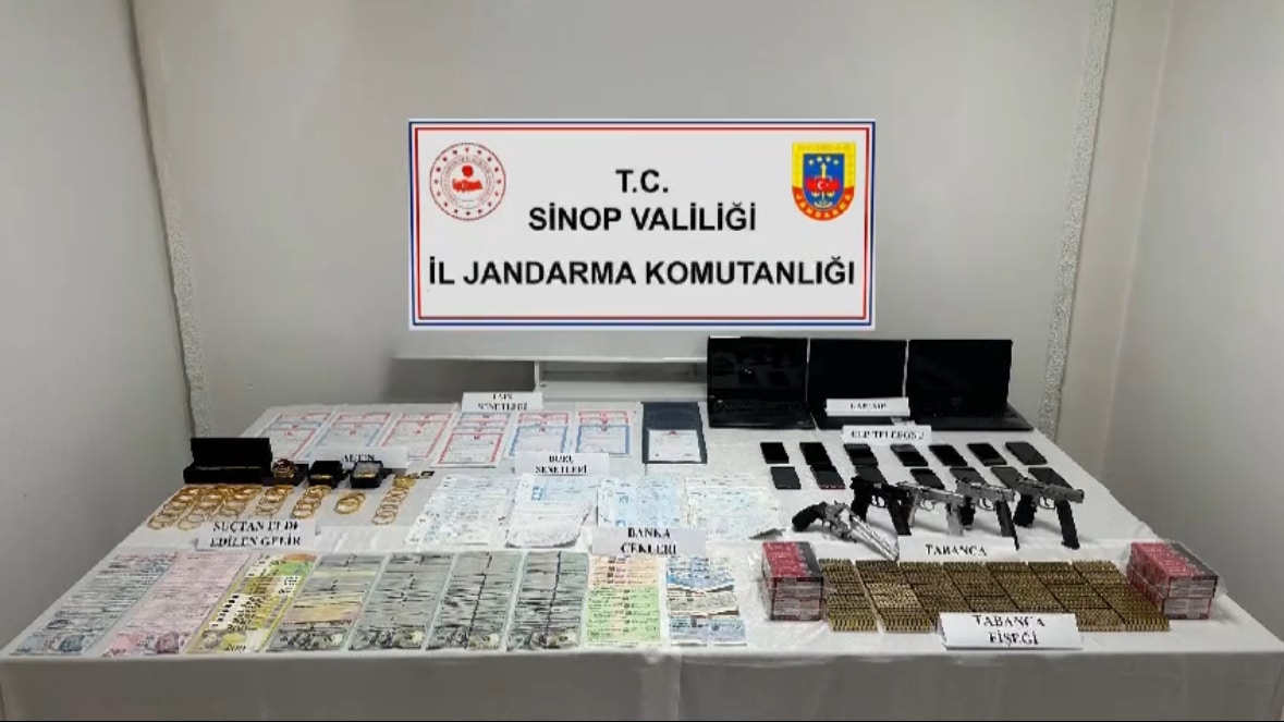 Sinop’ta Tefecilik Operasyonunda 6 Tutuklama
