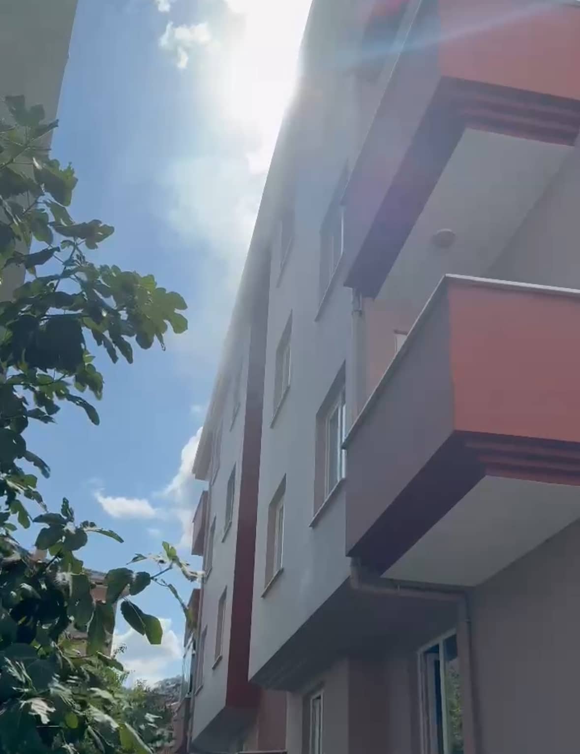 Cevizli Mahallesinde Yangın