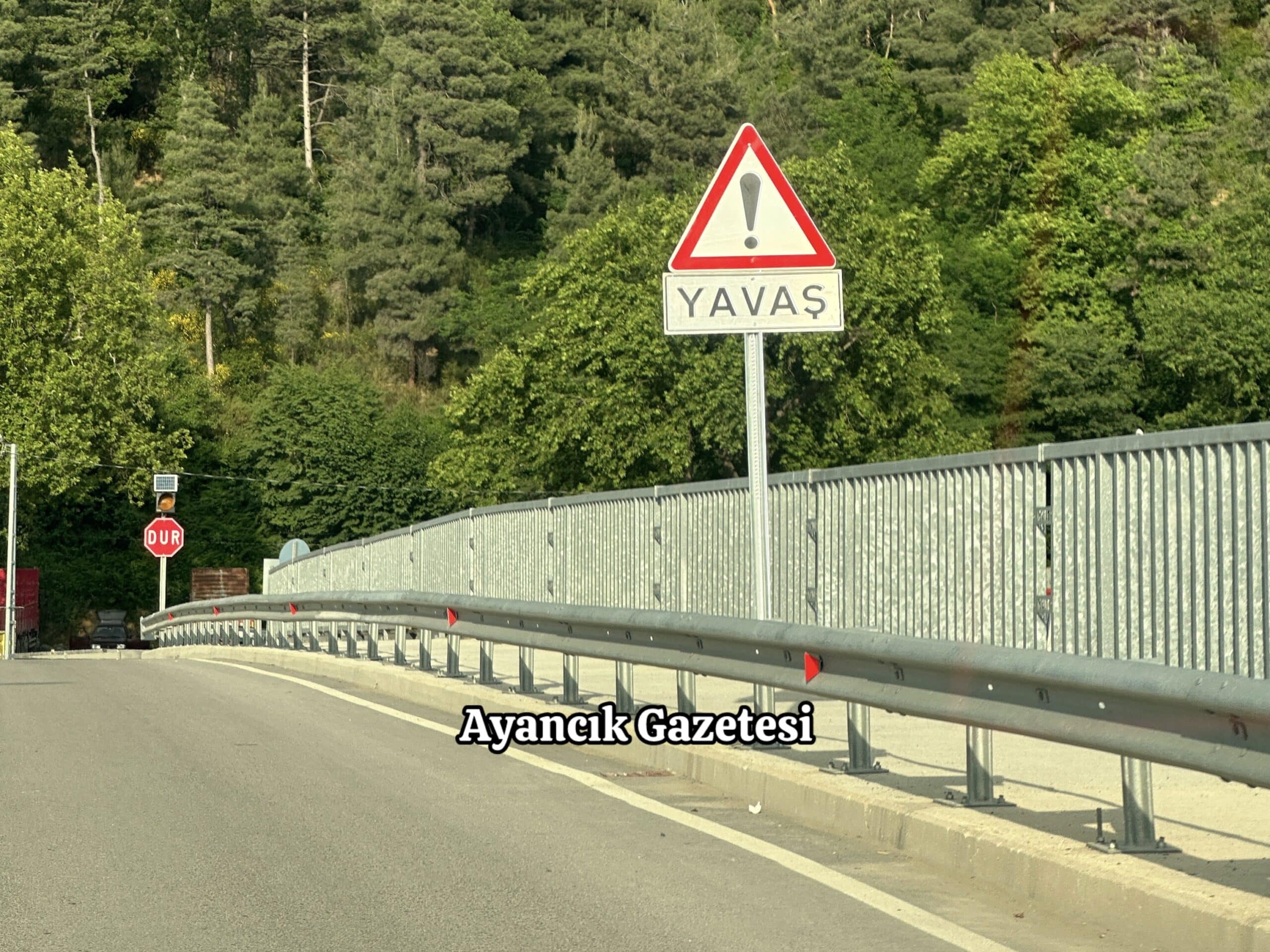 Şevki Şentürk Köprüsünde Trafik Düzenlemesi